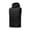 Black, variant on Nmnitkp Men's Lightweight Hooded Puffer Vest Full Zip Sleeveless Padded Outerwear With Zipper Pockets Warm Vest for Fall Winter Daily Wear Travel Hiking Casual Outdoor Activities Dark Blue,L