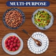 thumbnail image 6 of 4 Pcs Ceramic Spoon Rest Practical Spoon Holder Decorative Spoon Rest Set Multipurpose Coffee Spoon Rest Microwave and Oven Safe Kitchen Spoon Rest for Stove Top Dishwasher Safe, 6 of 10