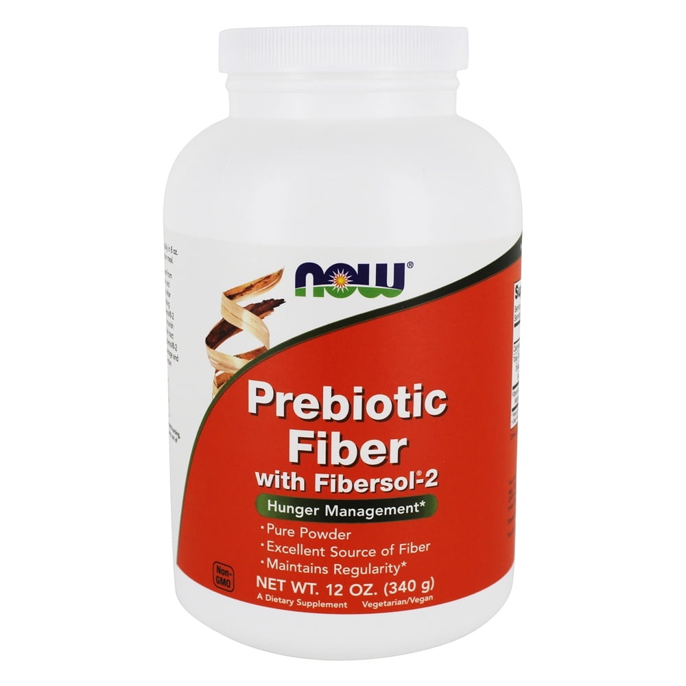 Now Foods Prebiotic Fiber with Fibersol2 12 oz 340 g