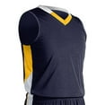 thumbnail image 2 of Champro Sports Rebel Basketball Jersey, Adult X-Large, Navy, Gold, and White, 2 of 2