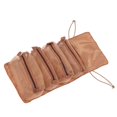 thumbnail image 3 of Roll Up Cosmetic Bag 4 in 1 Detachable Portable Organize Storage Makeup Toiletry Bag for Home Travel Khaki, 3 of 4