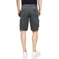 thumbnail image 2 of X RAY Mens Bermuda Cargo Shorts Camo & Solid Colors 12.5" Inseam Knee Length Classic Fit Multi Pocket, Desert Camo, 30, 2 of 9