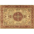 thumbnail image 1 of Ahgly Company Indoor Rectangle Medallion Brown Traditional Area Rugs, 2' x 3', 1 of 4