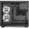 thumbnail image 3 of PCCOOLER CPS C3 T500 ARGB PC Case, Dual-Chamber Mid-Tower ATX Case, Desktop Computer Case w/ 6 ARGB Fans Pre-installed w/ Fan Hub, Column-Free Design, Tempered Glass, USB 3.1 Gen 2 Type-C, Black, 3 of 8