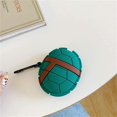 thumbnail image 2 of 3D Vivid Distinctive Turtle Shell Design Air pods Cover for Airpods 1 & 2 Kids Girls Women Cute Animal Wireless Soft Silicone Shockproof Protector Ho, 2 of 4