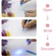 thumbnail image 3 of Bolígrafo de tinta invisible, 14 bolígrafos espía UV para niños, bolígrafo secreto con lámpara LED UV para cumpleaños, fiestas, actividades y festivales, regalo de mensaje mágico para niños, aprobado por CE Sincero Electrónica, 3 of 5
