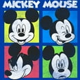 thumbnail image 2 of Toddler's Mickey & Friends Color Block Faces  Graphic Tee Royal Blue 2T, 2 of 3