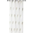 thumbnail image 1 of Safdie & Co. Rideau Double Feuille 84L Taupe Blanc, 1 of 3