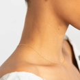 thumbnail image 2 of Gold Singapore Chain Necklace, 2 of 3