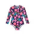 thumbnail image 2 of MEZZALL Children Girls One-Pieces Monokini Swimsuit Cute Floral Ruffle Bathing Suit Toddler Kids Beach Pool Relaxed Fit Summer Flower Print Beachwear, 2 of 7