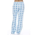 thumbnail image 4 of HIMONE Women Lounge Pants Comfy Pajama Bottom Lattice Stretch Homewear Ladies Plaid Sleepwear Drawstring PJ Bottoms Pants, 4 of 4