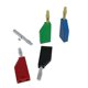 thumbnail image 5 of 10pcs/Set Connector Plug J.10054 4mm Stackable Plug Banana Plug Red, 5 of 5