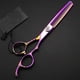 thumbnail image 2 of Tijeras de peluquería japonesas 440C de 15 cm (6 pulgadas), ultra afiladas, con mango ergonómico, para uso profesional en peluquería., 2 of 2