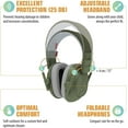 Alpine Muffy Noise Cancelling Headphones for Kids 25dB Noise Reduction Earmuffs for Autism