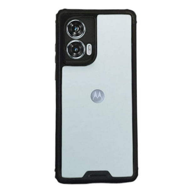 Funda Otter 360 Contonor Uso Rudo Para Motorola Edge 50 Fusion Negro Cely Vesmir Más 2 Micas De Cristal