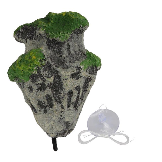 Fish Tank Floating Moss Rocks Resin Simulation Multifunctional Aquarium Decoration for Aquarium Fish Tank