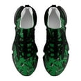 thumbnail image 5 of Plant Green Black Dress Walking Shoes for Men Woman Lightweight Tennis Fashion Elastic Sports Shoes Cushion Basketball Shoes, 5 of 7
