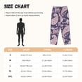 thumbnail image 2 of Pajama Pants Women - Pink Purple Paisley Soft Breathable Sleep & Lounge Pants for Women, Comfy Casual Pj Pants Bottoms with Pockets, 2 of 7