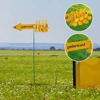 Zxsyw Outdoor Metal Windmill Decor, Garden Ornaments for Yard, Windmill Garden Art - Perfect Home and Outdoor Decoration