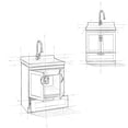 thumbnail image 4 of Simpli Home Maile All-in-One 28-inch Utility Sink & Cabinet, 4 of 4