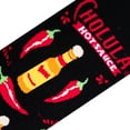 thumbnail image 4 of Cool Socks, Women's Funny Novelty Socks, Cholula Too Spicy Crew, Adult Medium, 4 of 6