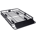 thumbnail image 1 of BeesClover 51"x36"x5" Carbon Steel Roof Rack Basket, 2-Piece Rooftop Cargo Carrier for SUV & Trucks, 1 of 9