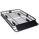 thumbnail image 1 of QinaQin Canastilla para techo de acero al carbón de 51 x 36 x 5 pulgadas, portaequipaje de 2 piezas para SUV o camioneta, 1 of 9