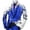 Blue, variant on Men's Christmas Print Blazer Jacket, Round Collar Long Sleeve Suit Coat for Holiday Parties and Gatherings