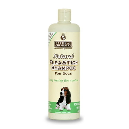 Natural Chemistry Natural Flea and Tick Shampoo for Dogs 16.9