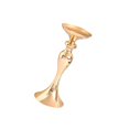 thumbnail image 1 of facefd Long Stand Metal Candle Tea Light Holder Candlestick Flower Vase Gold-S, 1 of 6