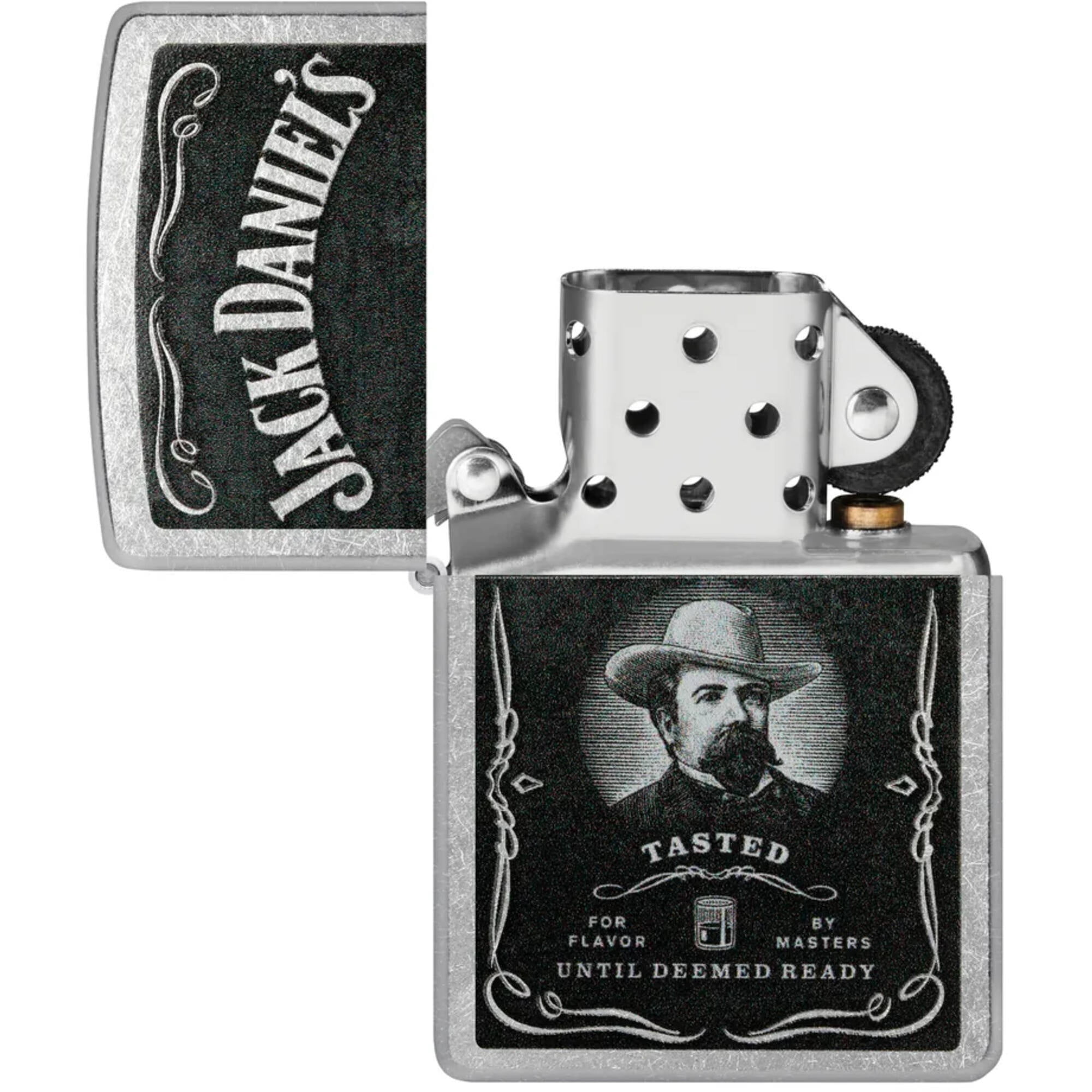 Zippo 48748 Jack Daniel's Design Street Chrome Windproof Lighter