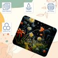 thumbnail image 3 of Alfombrilla de ratón Starry Sky Plants V con base de goma antideslizante, cuadrada, protector para portátil, almohadillas de escritura, alfombrilla de ratón para juegos de ordenador,, 3 of 7