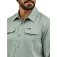 thumbnail image 4 of Wrangler® Outdoor Men's Long Sleeve Thru Hike Shirt Sizes S-3XL, 4 of 6