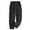 Black, variant on MIASHUI Coral Fleece Sleep Pants Women Winter Fleece Lined Thick Long Pants Warm Flannel Thermal Wear For Women Home Pants Loose Coffee,L