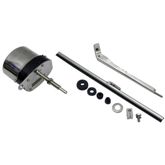 Deluxe Stainless 12 Volt Electric Windshield Wiper Motor Kit Walmart