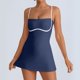 thumbnail image 1 of WILLBEST Vestido De Verano Para Mujer, Vestido Informal Sin Mangas, Cómodo Para Yoga Y Fitness, Vestido De Verano Con Tirantes De Sujetador Incorporado, Vestido De Tirantes Para Deportes Y Uso Diario, 1 of 4