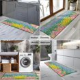 thumbnail image 2 of Pioneer Flower Floral Print Pattern Kitchen Rug Mat,Kitchen Runner Rugs Non Skid Washable,Decorative Kitchen Floor Mats for Kitchen,Sink,Laundry,17"X47", 2 of 5