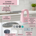 thumbnail image 4 of Handheld Compact Steam Cleaner with 10Pc Accessories Set, 4 of 8