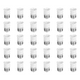 thumbnail image 1 of Portalámparas E27 A B22 Convertidor Adaptador Piezas Iluminación() Blanco, 1 of 2