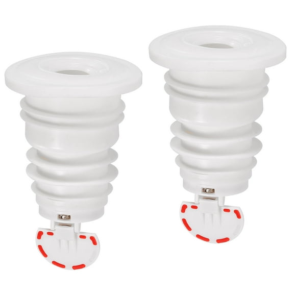 2Pack Drain Pipe Seal Ring, Silicone Ring Washing Machine Sealing Plug Suitable for 40mm/1.57" Drainage Pipes