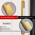 thumbnail image 5 of 5 Pack Extra Modern Cabinet Drawer and Kitchen Gold Pulls by Villar Home Designs Hole Center 6 5/16'', 5 of 5
