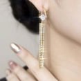 thumbnail image 7 of YQHZZPH Premium Long Tassel Earrings For Female Niche, High-end Fashion And Temperament Earrings, 7 of 7