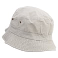 thumbnail image 2 of Airzona State Flag Map Embroidered Big Size Washed Bucket Hat - Beige XL-2XL, 2 of 5