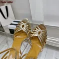 thumbnail image 5 of Summer New Water Platform Open Toe High Heels Sexy Thick Heel Buckle Strap Sandals Fashion Party Banquet Dress Women'S Shoes 44, 5 of 5