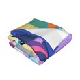 thumbnail image 3 of My Lit-Tle Pony Fleece Blanket Super Soft Cozy Throw Blanket Fuzzy Comfy Flannel Blanket Warm Plush Blankets And Throws For Couch, Sofa, Bed 60"X50", 3 of 7