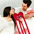 thumbnail image 3 of 31.49Inch Valentines Stuffed Animals Big Red Heart with Arms and Legs, Ultra-Soft Heart Shape Plush Toy Pillow for Valentine's Day Birthday Christmas Holiday Gifts, 3 of 5