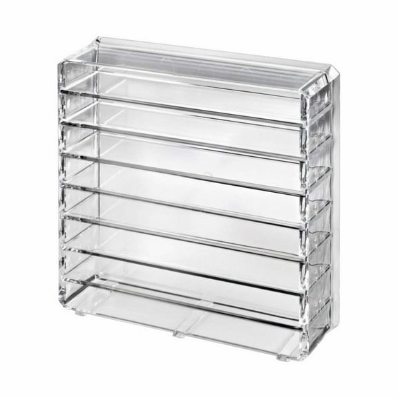 Large Clear Acrylic Makeup Organizer Cosmetic Storage With Adjustable Compartments