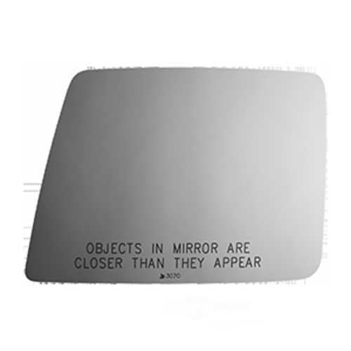 Burco 3070 Passenger Side Convex Replacement Mirror Glass for Ford Bronco II