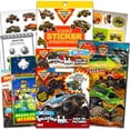 thumbnail image 1 of Set de libro para colorear Monster Jam para niños con stickers, 1 of 6
