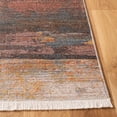 thumbnail image 5 of SAFAVIEH Vintage Persian Soren Abstract Polyester Area Rug, Rust/Gold, 5' x 5' Square, 5 of 9